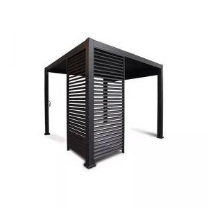 LOUVRE SHUTTER PANEEL 300CM - GRAPHITE