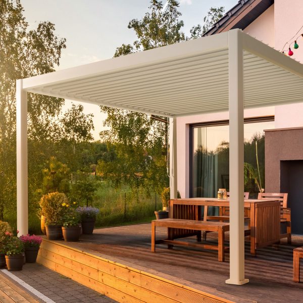 ALUMEL OVERKAPPING WHITE – 3 X 3 METER - Afbeelding 2