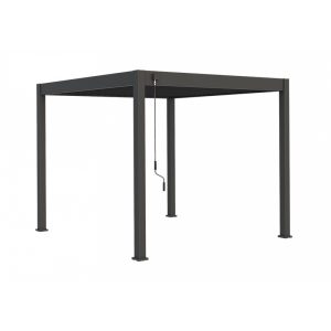 ALUMEL OVERKAPPING GRAPHITE – 3 X 3 METER