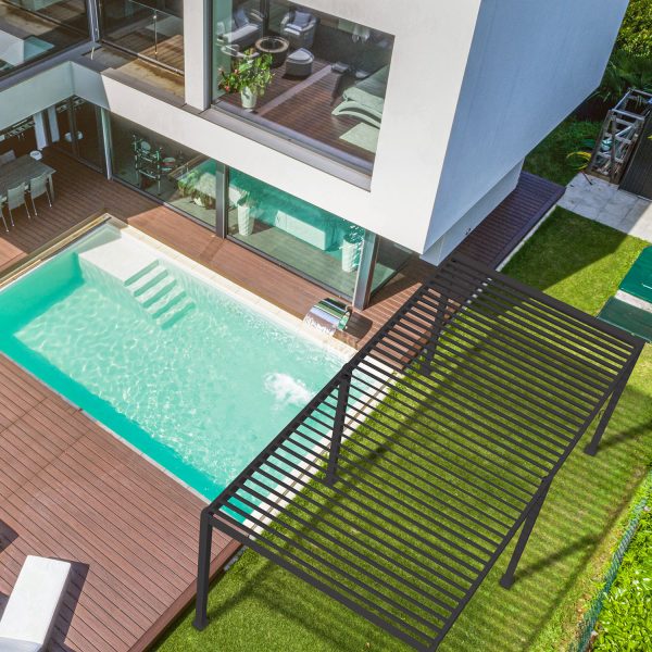 ALUMEL OVERKAPPING GRAPHITE – 3 X 6 METER - Afbeelding 7