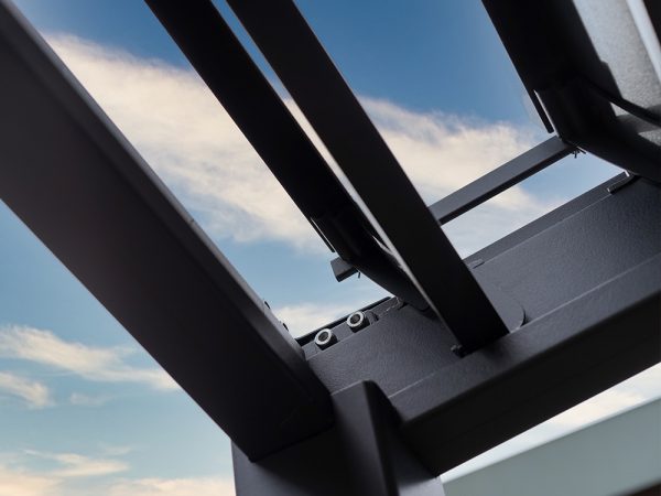 ALUMEL COMFORT OVERKAPPING GRAPHITE – 3 X 3 METER - Afbeelding 4