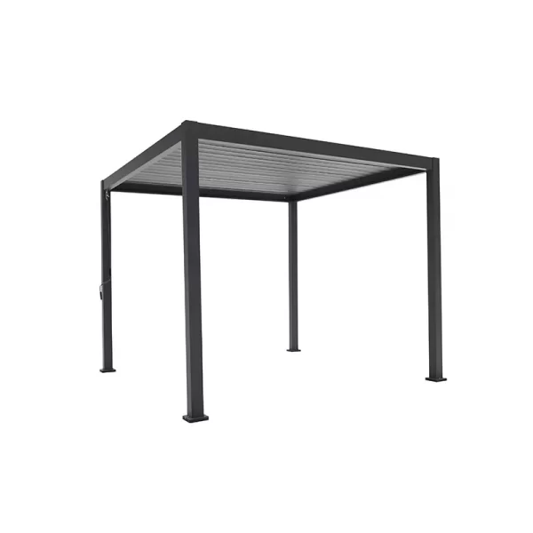 ALUMEL COMFORT OVERKAPPING GRAPHITE – 3 X 3 METER