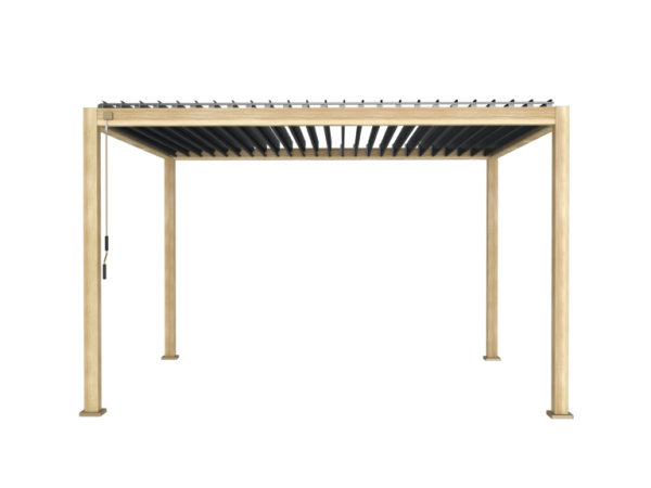 ALUMEL OVERKAPPING WOODLOOK– 3 X 4 METER - Afbeelding 4