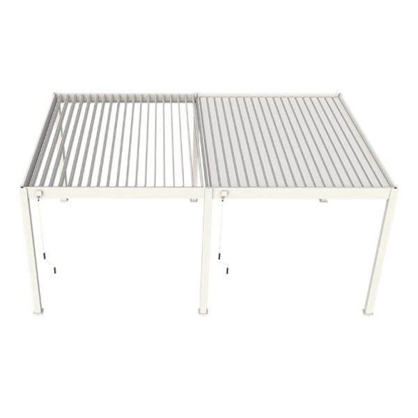 ALUMEL OVERKAPPING WHITE – 4 X 6 METER - Afbeelding 3