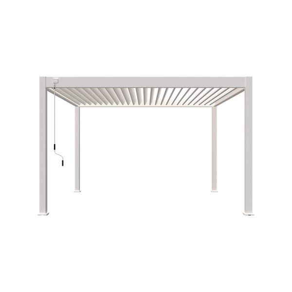 ALUMEL OVERKAPPING WHITE – 3,6 X 4 METER - Afbeelding 3