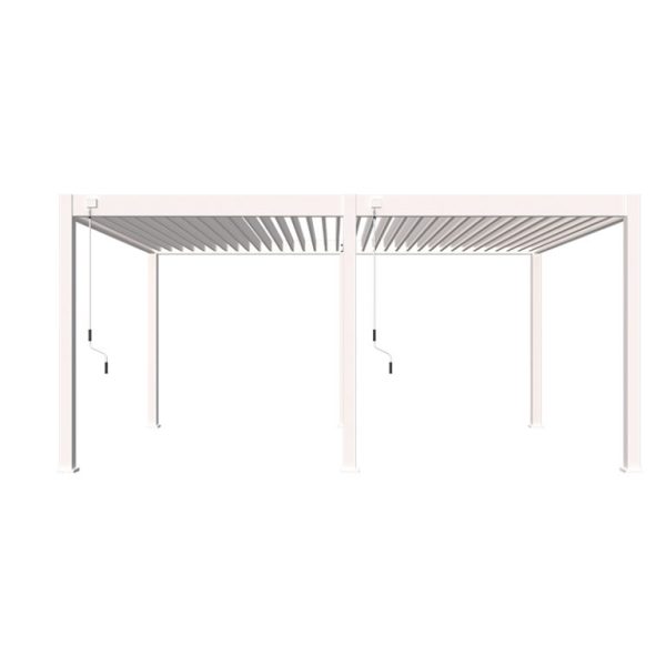 ALUMEL OVERKAPPING WHITE – 3,6 X 5,3 METER - Afbeelding 2