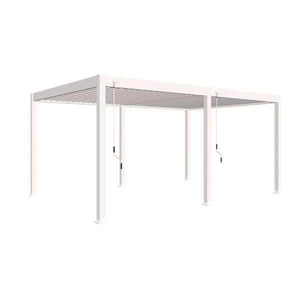 ALUMEL OVERKAPPING WHITE – 3,6 X 5,3 METER