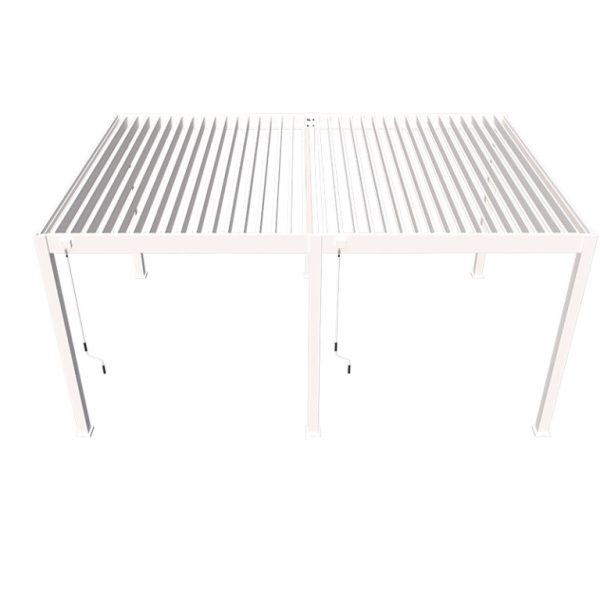 ALUMEL OVERKAPPING WHITE – 3,6 X 5,3 METER - Afbeelding 3