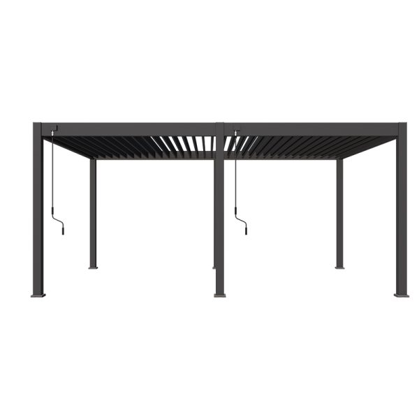 ALUMEL OVERKAPPING GRAPHITE – 3,6 X 5,3 METER - Afbeelding 2