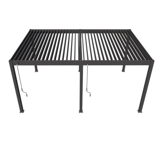 ALUMEL OVERKAPPING GRAPHITE – 3,6 X 5,3 METER - Afbeelding 3