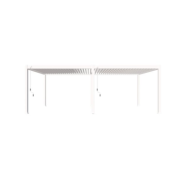 ALUMEL OVERKAPPING WHITE – 3,6 X 7,2 METER - Afbeelding 2