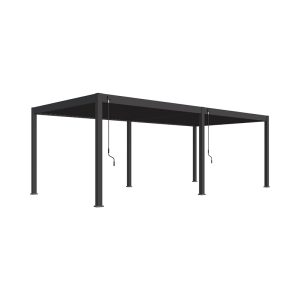 ALUMEL OVERKAPPING GRAPHITE – 3,6 X 7,2 METER