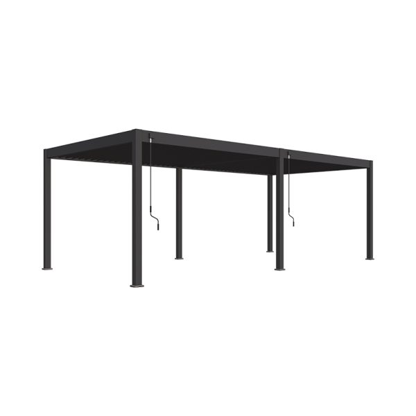 ALUMEL OVERKAPPING GRAPHITE – 3,6 X 7,2 METER