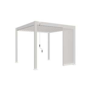 VERTICAAL LOUVREPANEEL 95CM  - WIT
