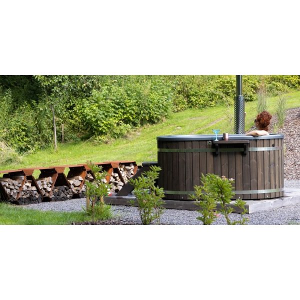 Hottub Round 220cm met interne kachel - Afbeelding 2