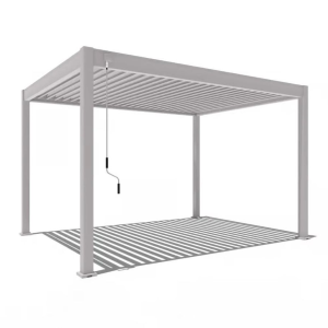 ORION COMFORT OVERKAPPING KIEZELGRIJS – 3 X 3,6 METER