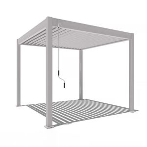 ORION COMFORT OVERKAPPING KIEZELGRIJS – 3 X 3 METER