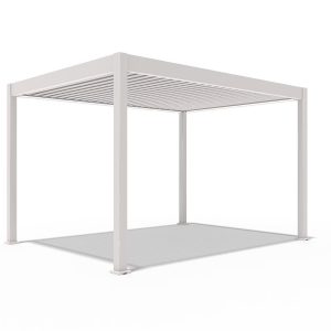 ORION PREMIUM OVERKAPPING E-LED KIEZELGRIJS– 3 X 4 METER