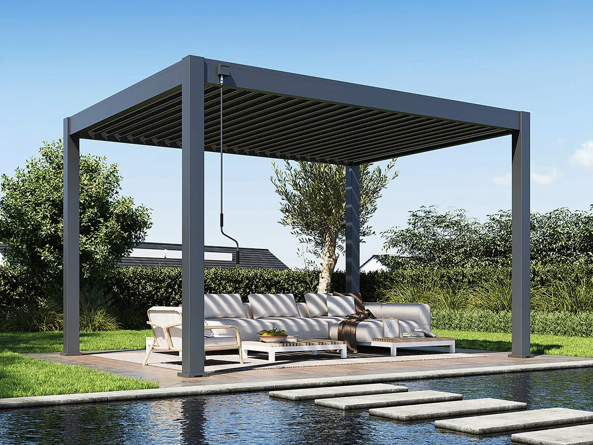 ORION PREMIUM OVERKAPPING ANTRACIET – 3 X 4 METER - Afbeelding 4