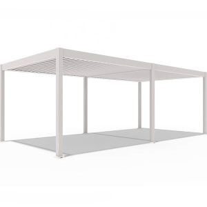 ORION DELUXE OVERKAPPING E-LED KIEZELGRIJS– 3,6 X 7,2 METER