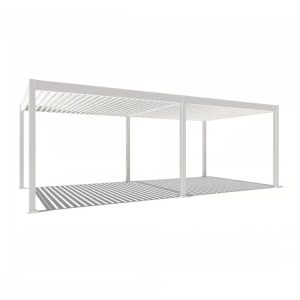 ORION DELUXE OVERKAPPING E-LED WIT– 3,6 X 7,2 METER