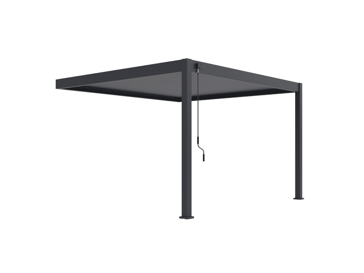 ORION DELUXE OVERKAPPING MUUR ANTRACIET– 3 X 4 METER - Afbeelding 2