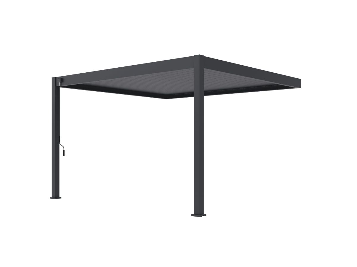 ORION DELUXE OVERKAPPING MUUR ANTRACIET– 3 X 4 METER