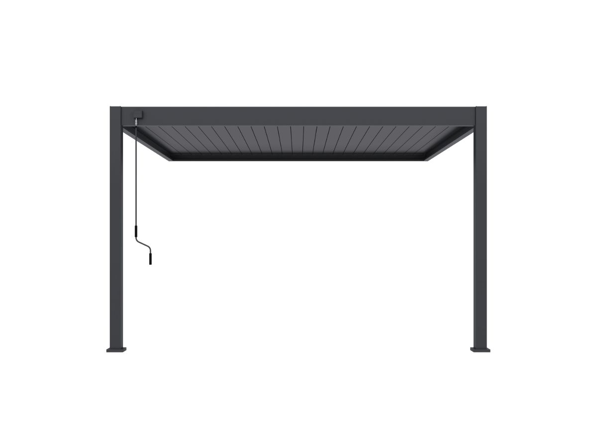 ORION DELUXE OVERKAPPING MUUR ANTRACIET– 3 X 4 METER - Afbeelding 3