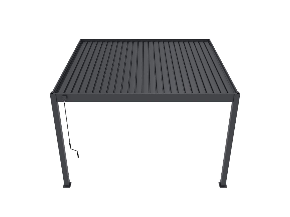 ORION DELUXE OVERKAPPING MUUR ANTRACIET– 3 X 4 METER - Afbeelding 4