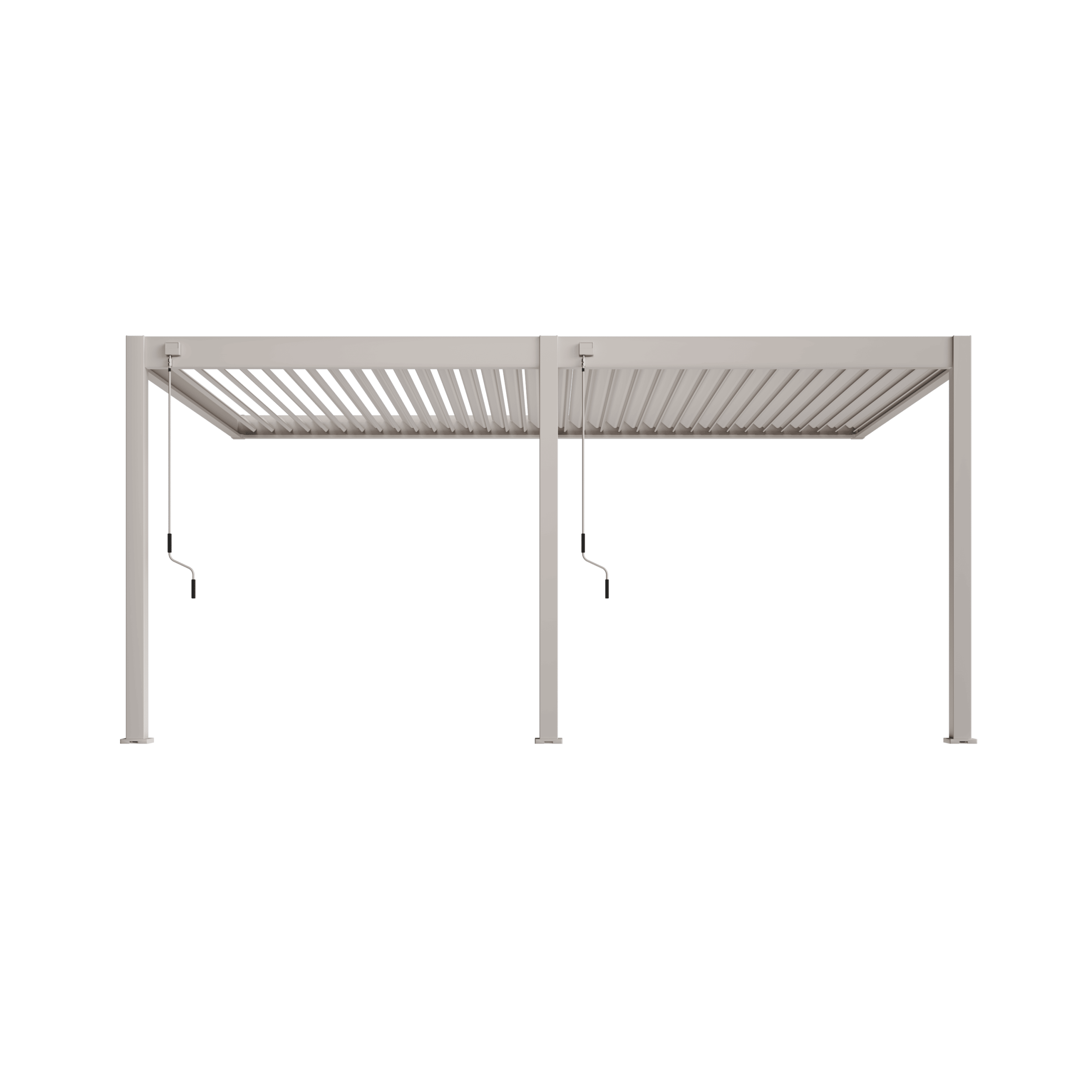 ORION DELUXE OVERKAPPING MUUR KIEZELGRIJS – 3,6 X 5,3 METER - Afbeelding 3