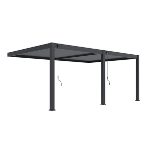 ORION PREMIUM OVERKAPPING MUUR ANTRACIET – 4 X 6 METER