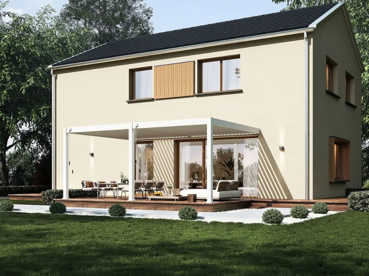 ORION PREMIUM OVERKAPPING MUUR WIT – 4 X 8 METER - Afbeelding 5