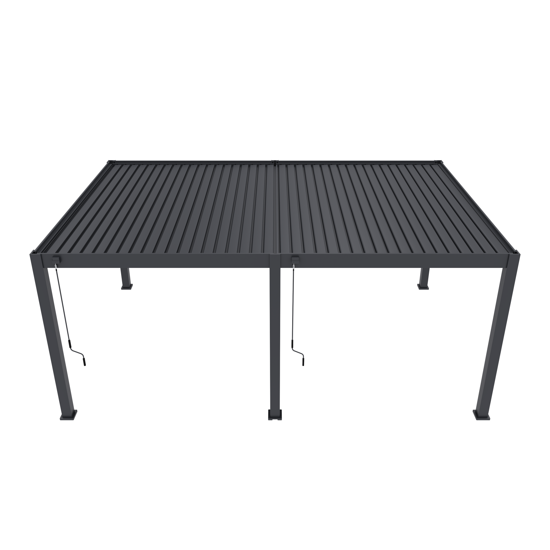 ORION PREMIUM OVERKAPPING ANTRACIET – 4 X 6 METER - Afbeelding 2